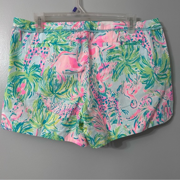 Lilly Pulitzer Adie shorts in the Seasalt Blue On Parade Women’s Size 10 - Picture 3 of 8